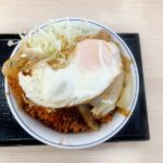 Sauce cutlet bowl/Katsuya cold soba noodles with simmered pork cutlet/Katsudon