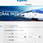 【Korea】How to purchase a KORAIL PASS