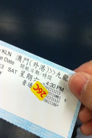 【Travel】Take Fuxin airline(trans asia), go to Macao, then Hongkong